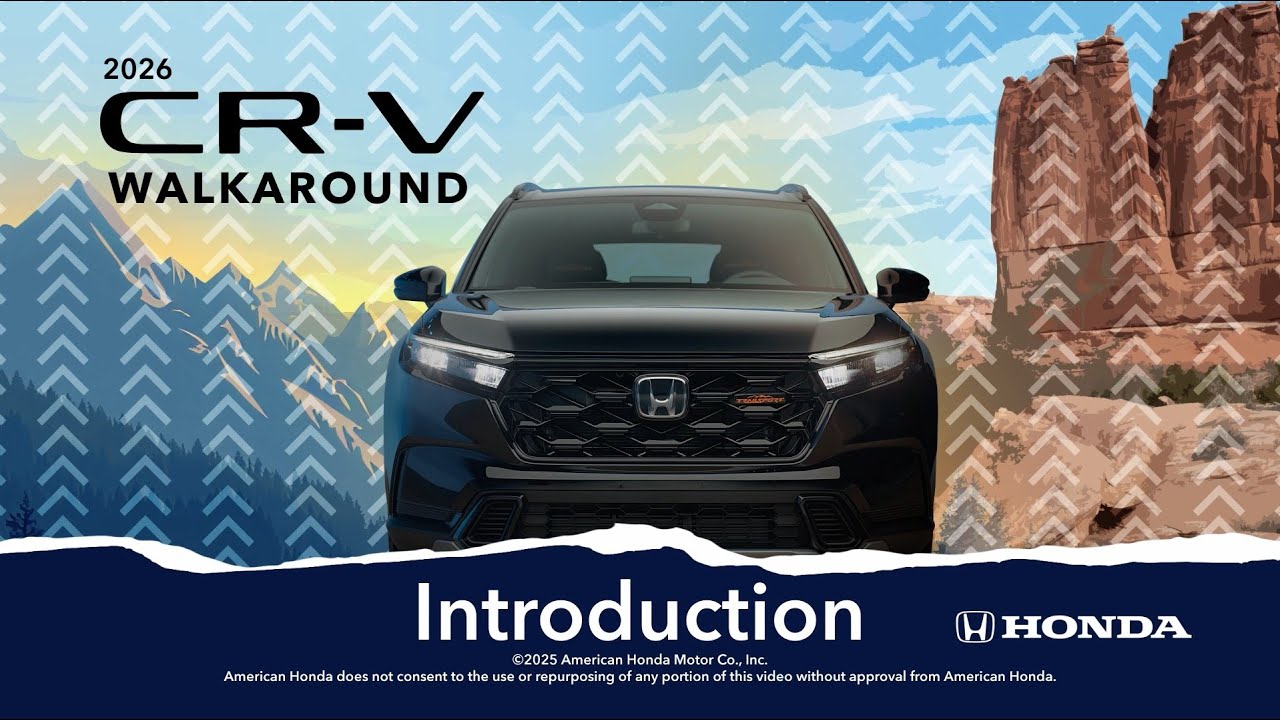 New Platinum White Pearl 2026 Honda CR-V Hybrid Sport Touring for
