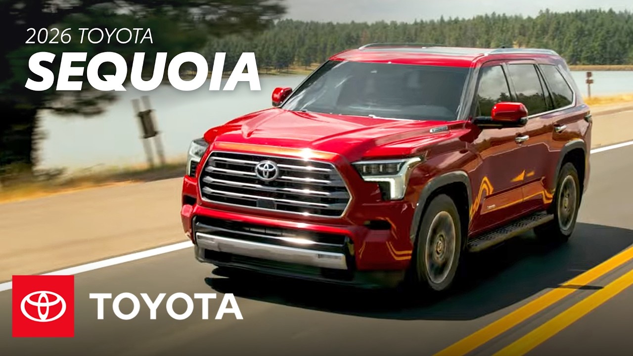 New Magnetic Gray Metallic 2026 Toyota Sequoia Platinum for Sale