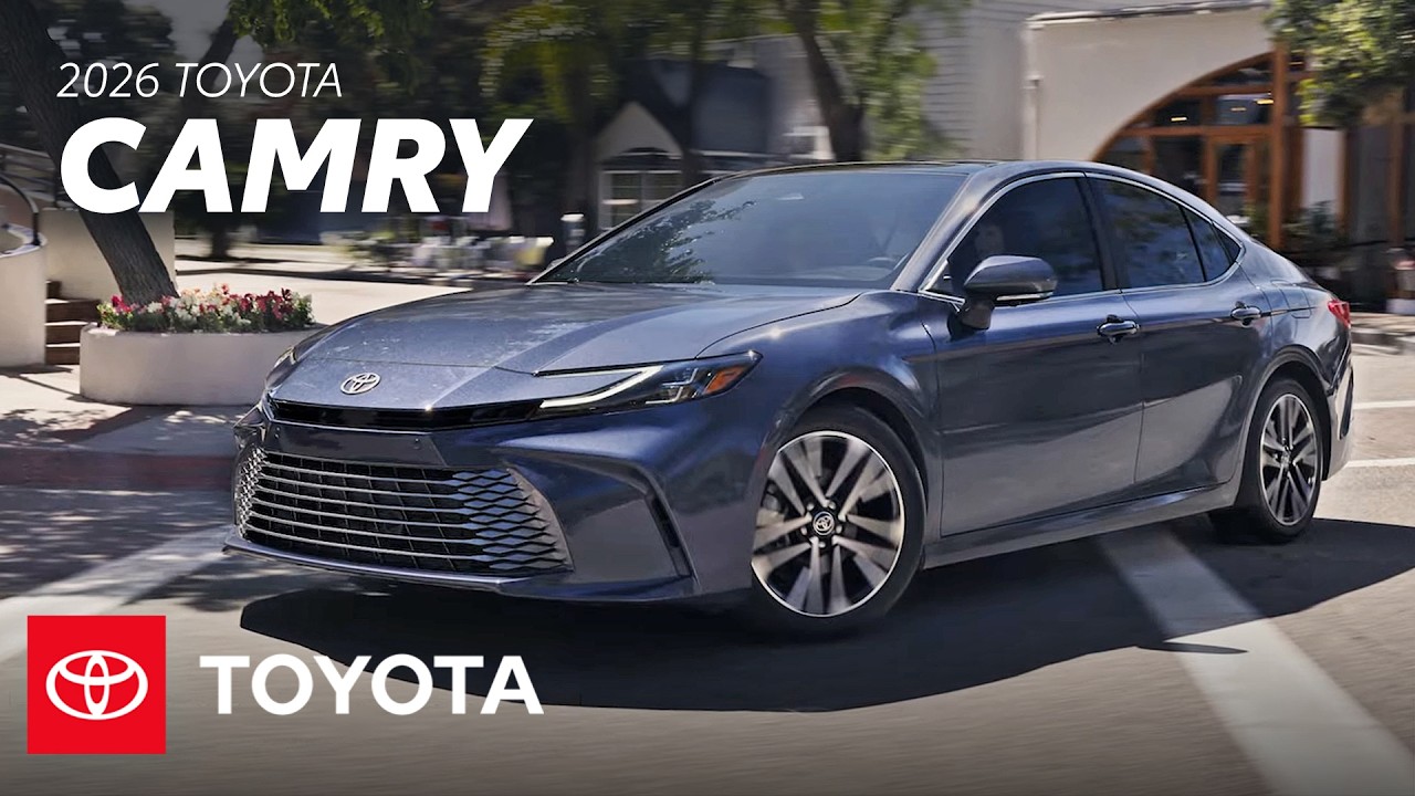New Midnight Black Metallic 2026 Toyota Camry Nightshade for Sale